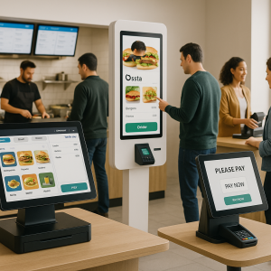 How Self-Order Kiosks Boost Restaurant Efficiency