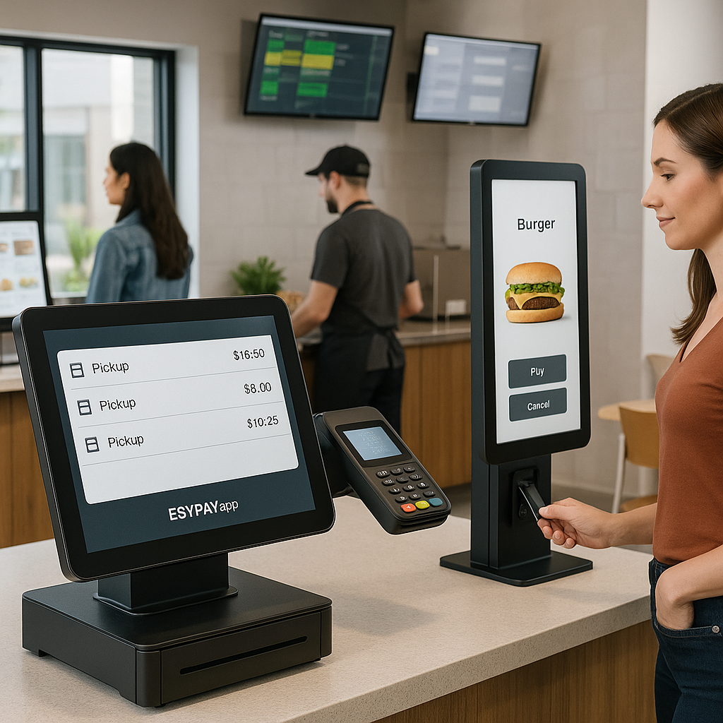 Customer Self-Checkout for Restaurants and Stores